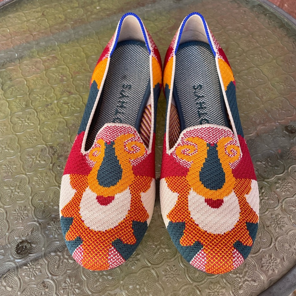 Rothy’s The Loafer Moroccan Amber Retired Loafers Size 7